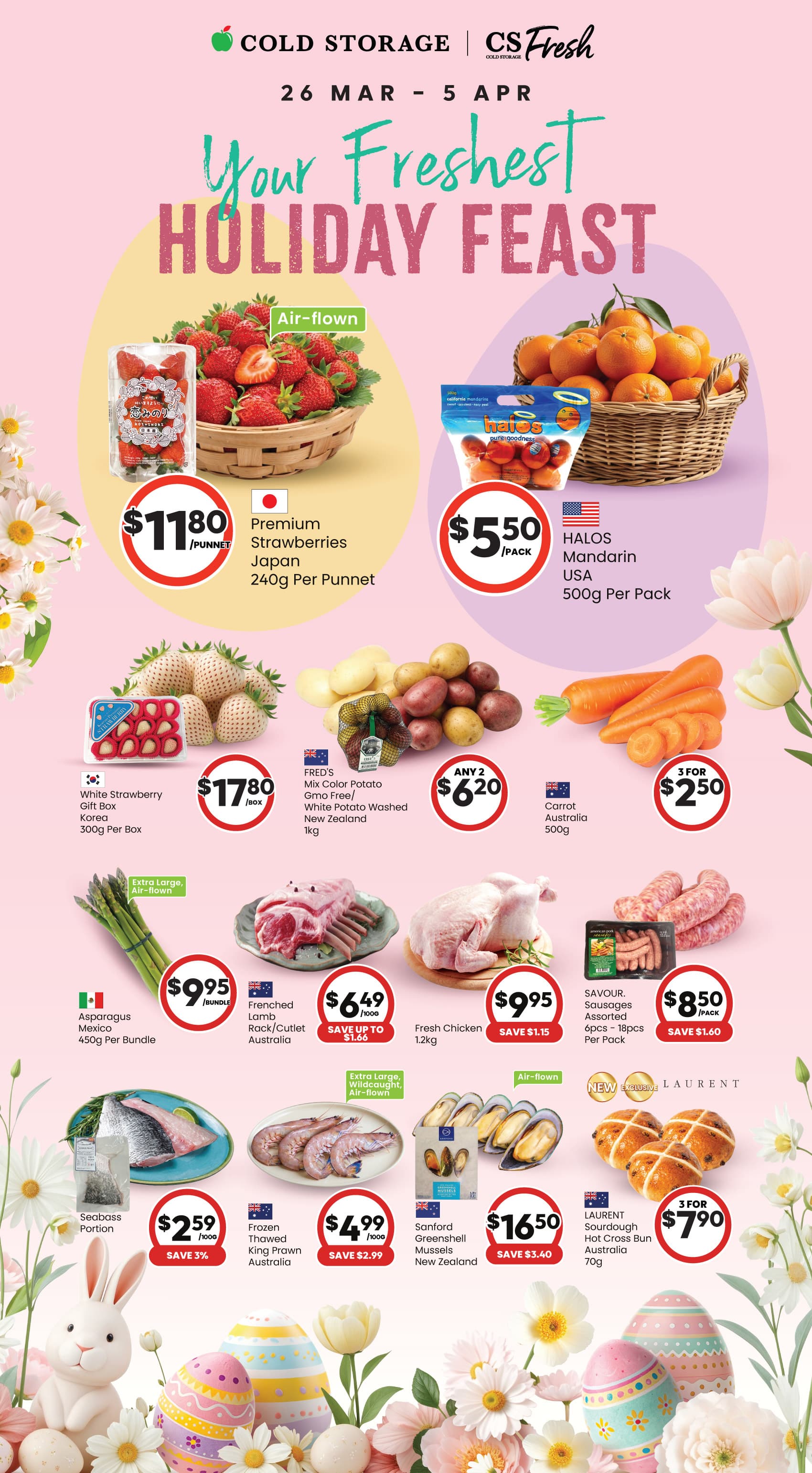 Your Freshest Holiday Feast! (Till 5 Apr)