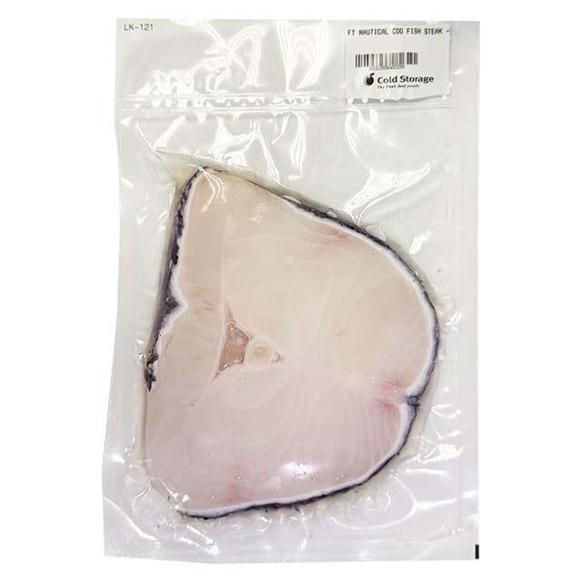 Frozen Thawed Nautical Cod Fish Steak 350g