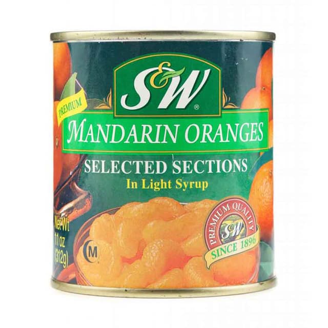 S&W Mandarin Oranges, 312g