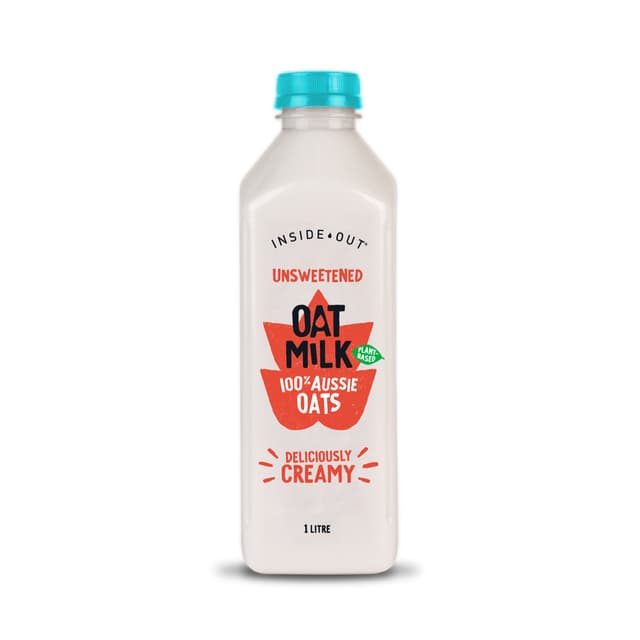 Inside Out Unsweetened Oat Milk 1L