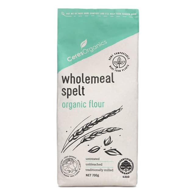 Ceres Organics Wholemeal Spelt Organic Flour 700g