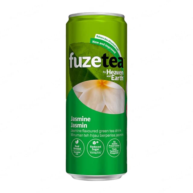 Heaven & Earth Fuze Jasmine Green Tea 12 x 300ml