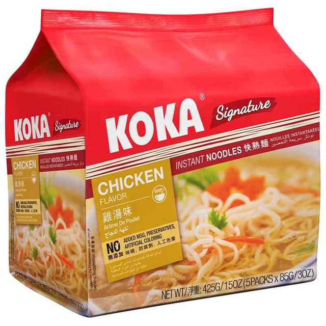 Koka Signature Chicken Noodles 5s X 85g