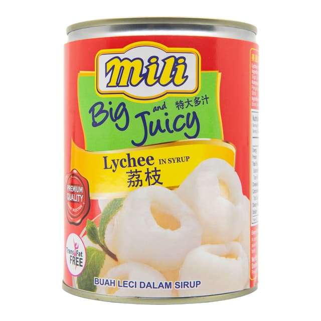 Mili Lychee in Heavy Syrup 565g