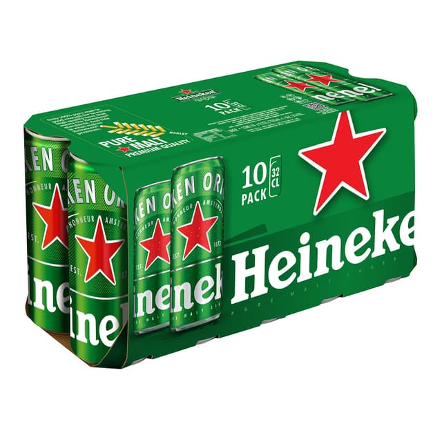 Heineken Beer Can 10 x 320ml