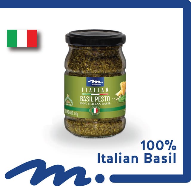 Meadows Basil Pesto 190g