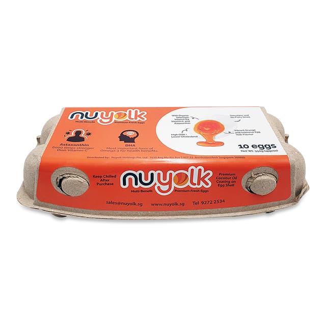 Nuyolk Premium Eggs 10s 550g