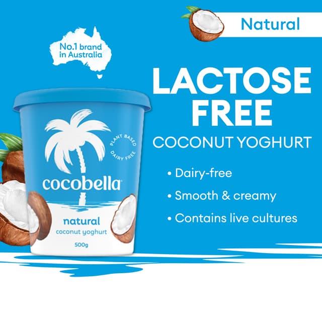Cocobella Coconut Yoghurt Natural 500g