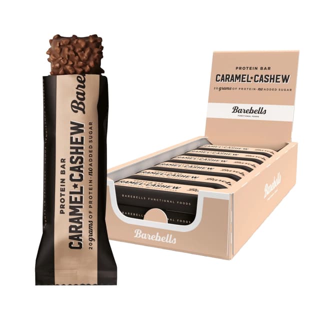 Barebells Protein Bar Caramel Cashew 55g .