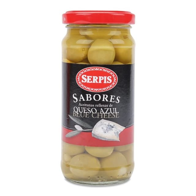 Serpis Tabasco Olives With Blue Cheese, 235g