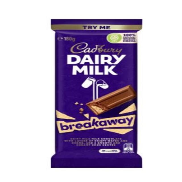 Cadbury Breakaway Block, 180g