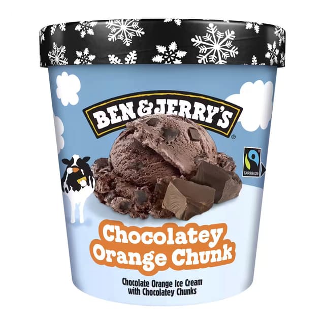 Ben & Jerry's Chocolate Orange Ice Cream Pint 465ml
