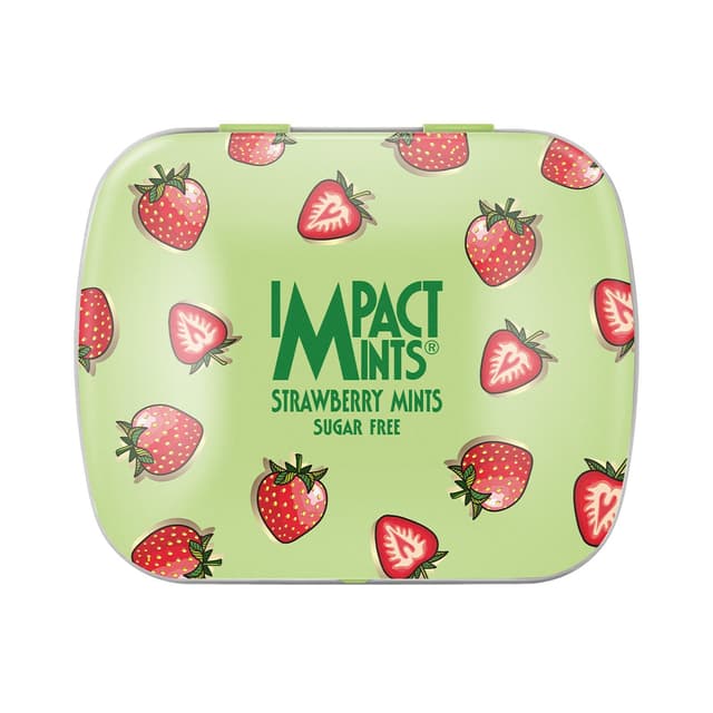 Impact Fruity Strawberry Mints 14g