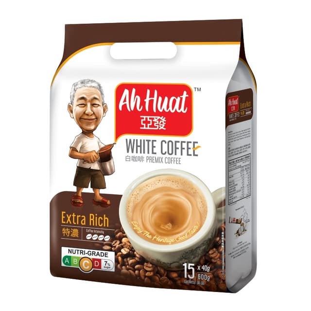 AH HUAT WHITE COFFEE EXTRA RICH 13SX36G