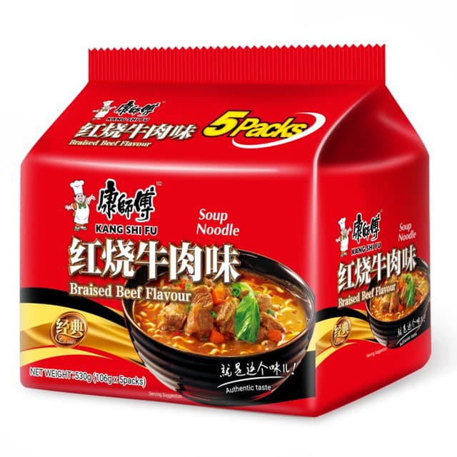 Kangshifu Braised Beef 5Sx106G