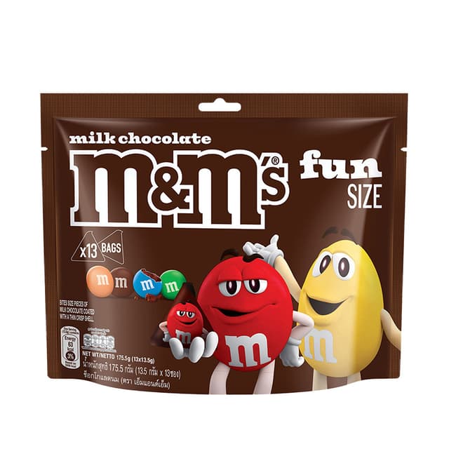 M&M Milk Funsize, 175.5g