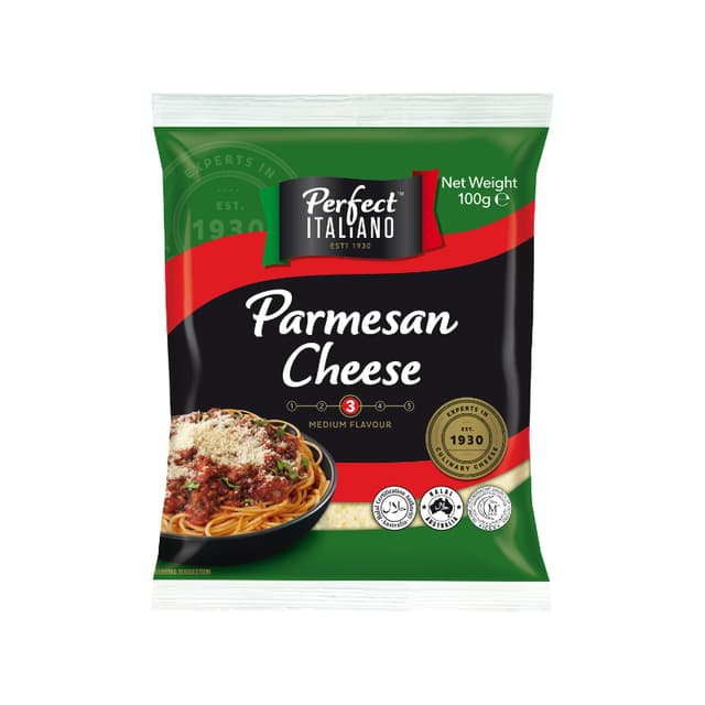 Perfect Italiano Hard Cheese Grated, 100g
