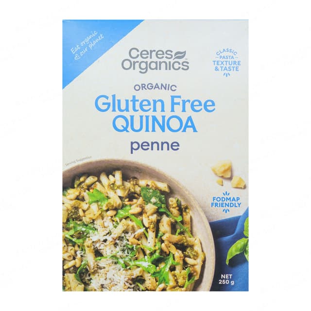 Ceres Organics Gluten Free Quinoa Penne 250g