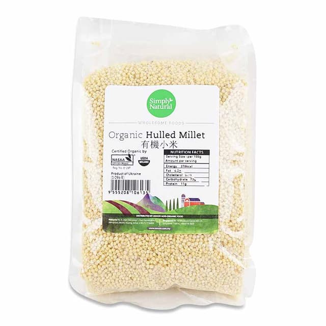 Simply Natural Organic Hulled Millet 500g