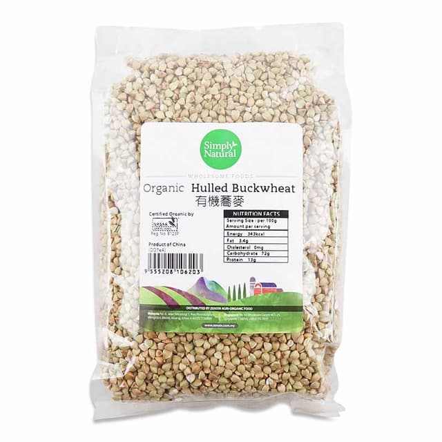 Simply Natural Organic Hulled Buckwheat 500G