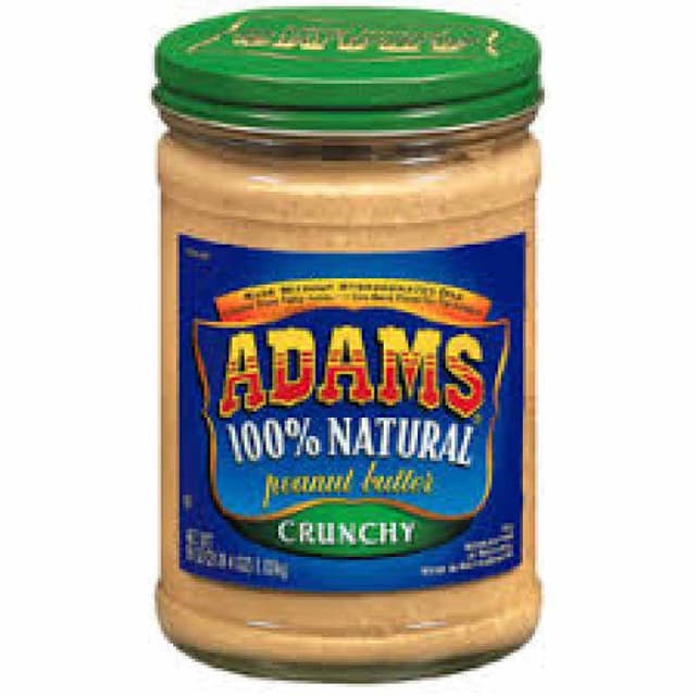 Adam's Natural Peanut Butter - Crunchy 453.5g