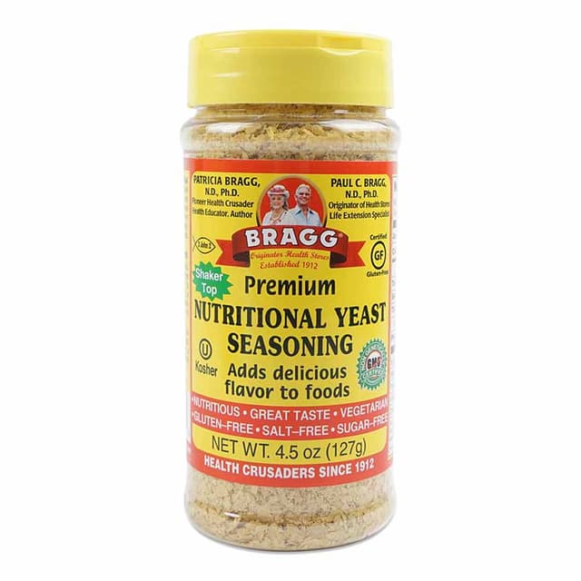 Bragg Organic Nutritional Yeast Gluten-Free, 4.5oz