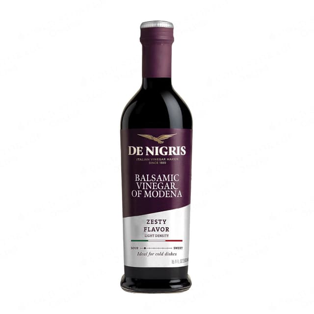 De Nigris Balsamic Modena Zesty Vinegar 500ml
