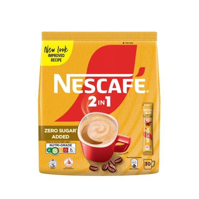 Nescafe 2In1 Zero Sugar 30s8.5g