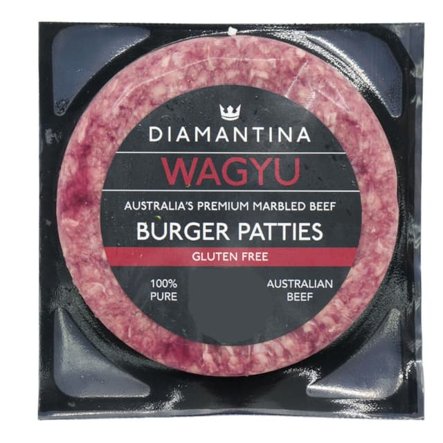 Diamantina Wagyu Beef Burger Patties 150g