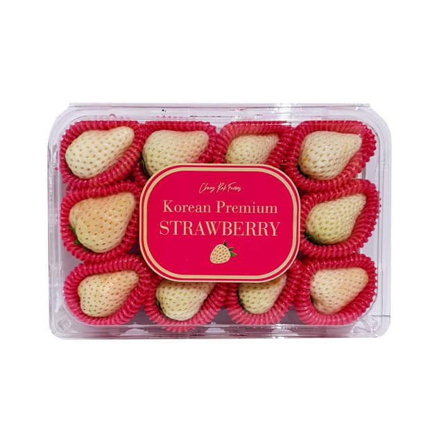 Chang Rak Farms Korea Premium White Strawberry 330g