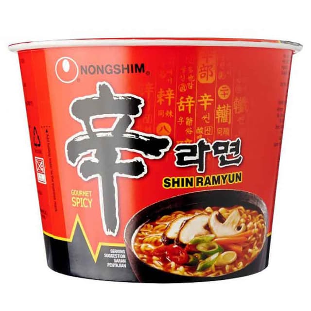 Nong Shim Bowl Shin Spicy Mushroom 117g