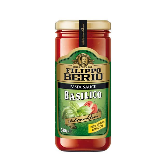 Filippo Berio Basilico Pasta Sauce 340g