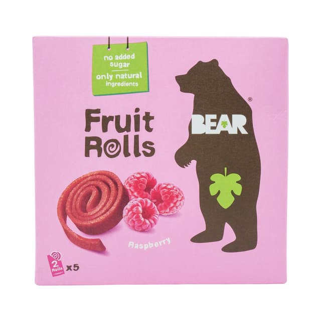 Bear Fruit Rolls Strawberry, 5 x 20g