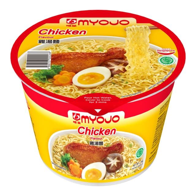 Myojo Chicken Bowl Noodles 80g
