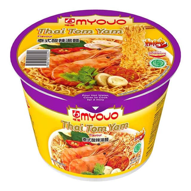 Myojo Bowl Thai Tom Yam Noodles 79g
