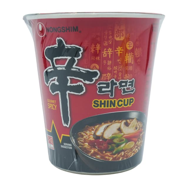 Nongshim Shin Ramyan Korean Cup Noodles 72g