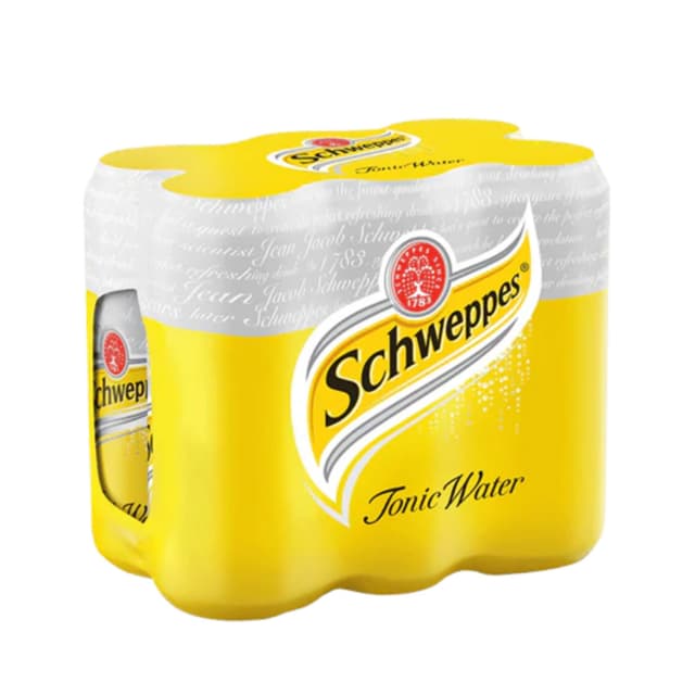 Schweppes Mini Tonic Water 6 x 180ml