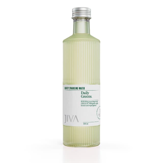Jiva Daily Greens Sparkling Water 300ml