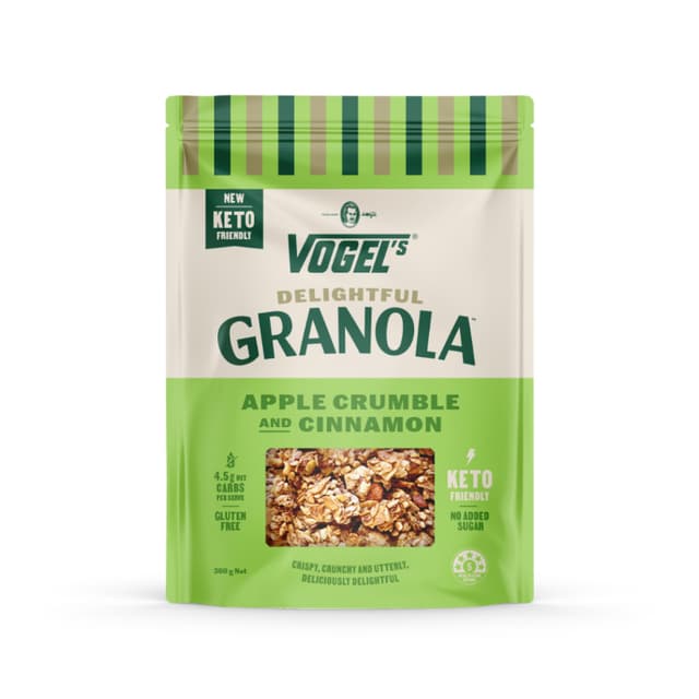 Vogel'S Granola Apple Crumble & Cinnamon, 360g