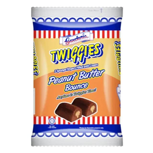 Gardenia Twiggies Peanut Butter 76g