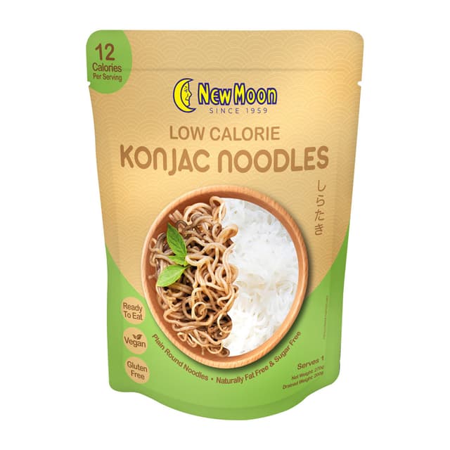 New Moon Low Calorie Konjac Round Noodles 270g