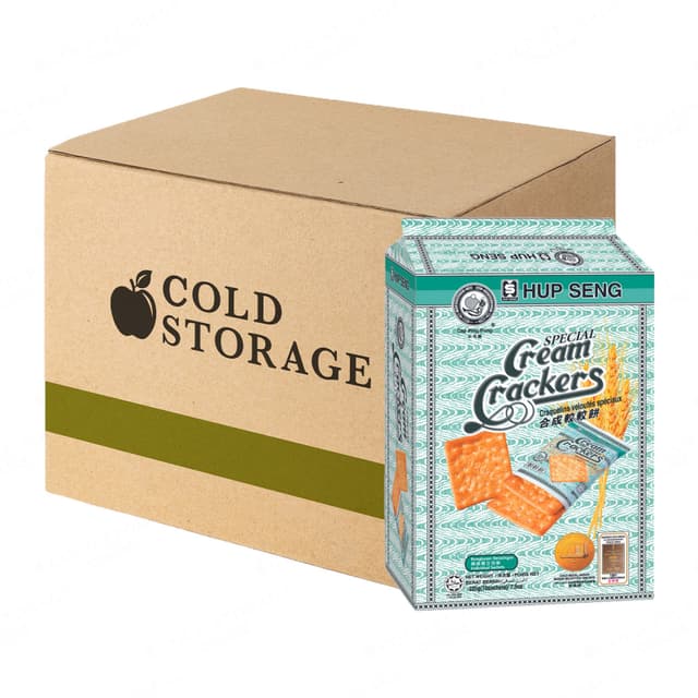 Hup Seng Special Cream Crackers 12x225g