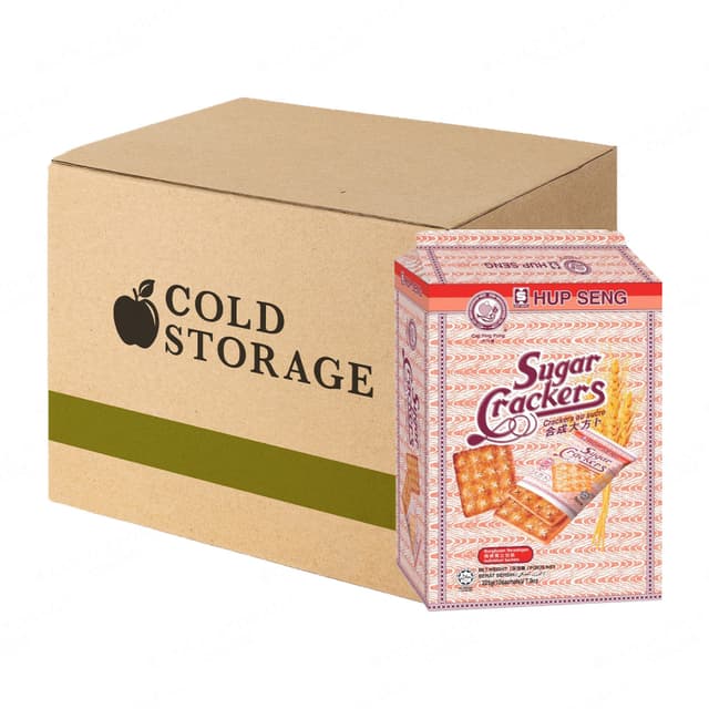Hup Seng Sugar Crackers 12x225g