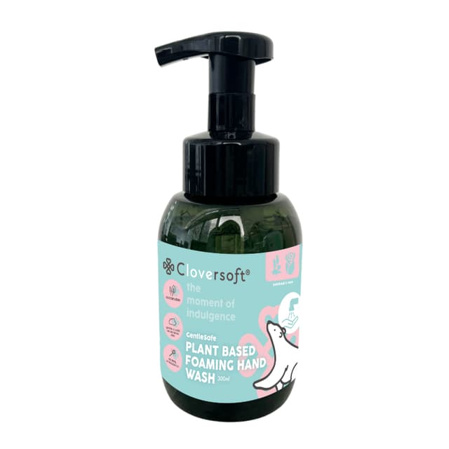 Cloversoft Plant-Based 99.99% Antibacterial Foaming Hand Wash Patchouli & Rose 300ml