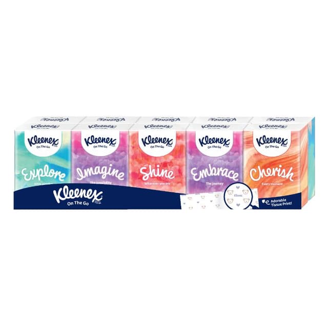 Kleenex 3Ply Hanky Pack 9x10