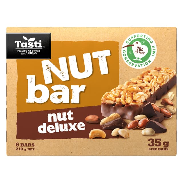 Tasti Nut Bar Nut Deluxe 210g