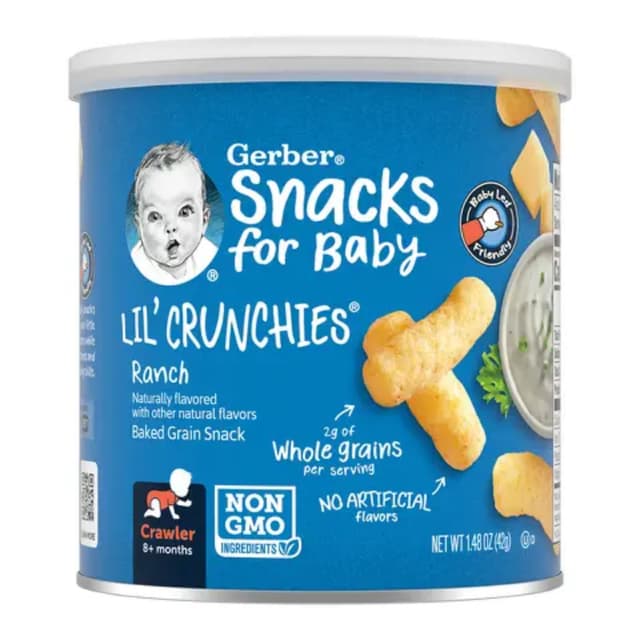 Gerber Lil Crunchies Ranch 42g