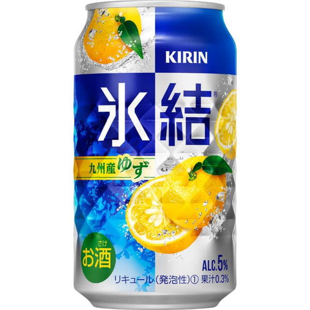 Kirin Hyoketsu Kyushu Yuzu Can 350ml