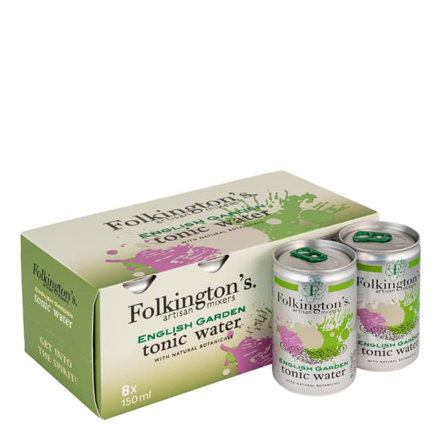 Folkington's English Garden Tonic 8sx150ml
