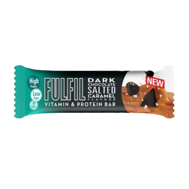 Fulfil Dark Chocolate Salted Caramel 55g